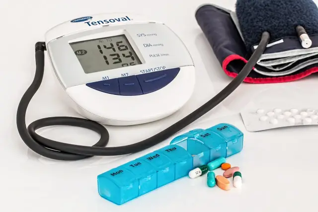 Foto de mesura de la pressió arterial